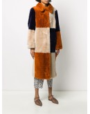 Fur Free Fur panelled coat