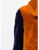 Fur Free Fur panelled coat
