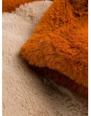 Fur Free Fur panelled coat