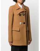 large button coat