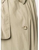 oversized double-breasted trench coat