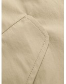 oversized double-breasted trench coat