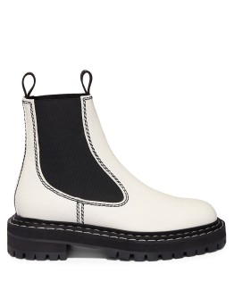 two-toned Chelsea boots