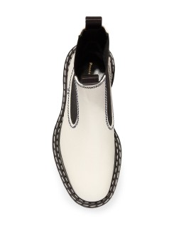 two-toned Chelsea boots