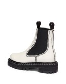 two-toned Chelsea boots