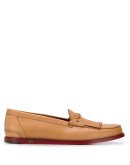 fringe details loafers