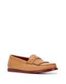 fringe details loafers