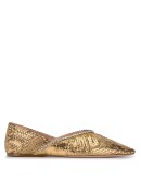 mock crock crystal ballerina shoes