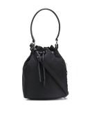 logo-stripe bucket bag