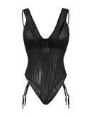 v-neck bodysuit 