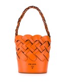 woven bucket bag