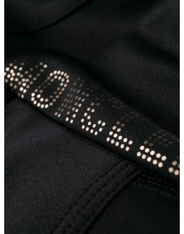 branded waistband leggings