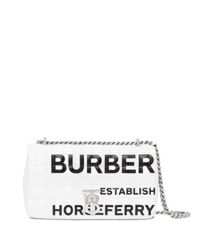 small Lola Horseferry-print quilted crossbody bag