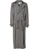 cargo pocket detail trench coat