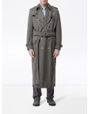 cargo pocket detail trench coat