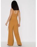 lace-up jumpsuit
