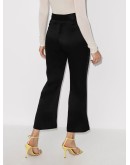 Gemma tie-waist cropped trousers 