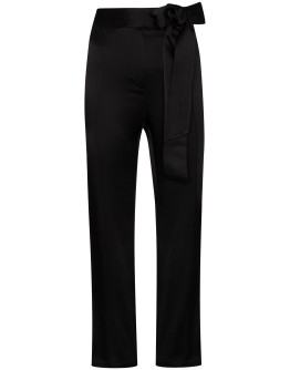 Gemma tie-waist cropped trousers 