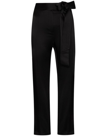 Gemma tie-waist cropped trousers 
