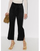 Gemma tie-waist cropped trousers 