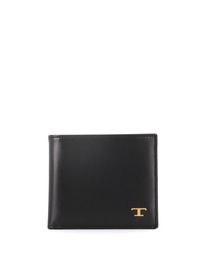 bi-fold leather wallet