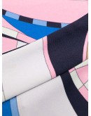 abstract-print trousers