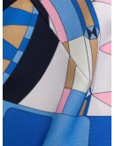 abstract-print trousers