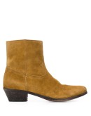 Western-style ankle boots
