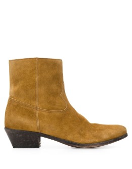 Western-style ankle boots