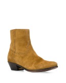 Western-style ankle boots