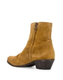 Western-style ankle boots