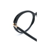 thick oval-frame glasses