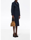 calf leather bucket bag