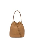 calf leather bucket bag