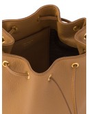 calf leather bucket bag