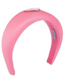 logo plaque chunky headband