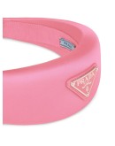logo plaque chunky headband