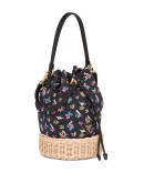 Prada Plage wicker bucket bag