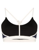 Corset stretch sports bra