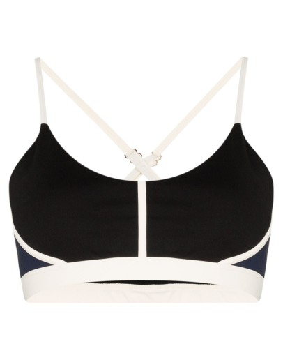 Corset stretch sports bra