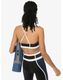 Corset stretch sports bra