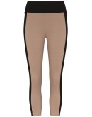 Therese two-tone cropped leggings