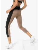 Therese two-tone cropped leggings