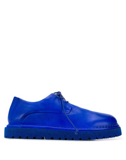 ridged sole lace-up shoes