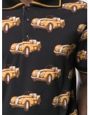 car print polo shirt