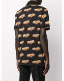 car print polo shirt
