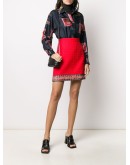 tweed a-line skirt