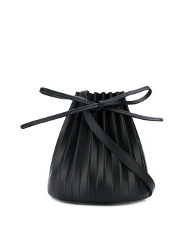 Mini Pleated bucket bag