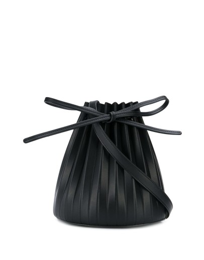 Mini Pleated bucket bag