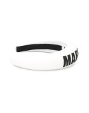 logo print padded headband